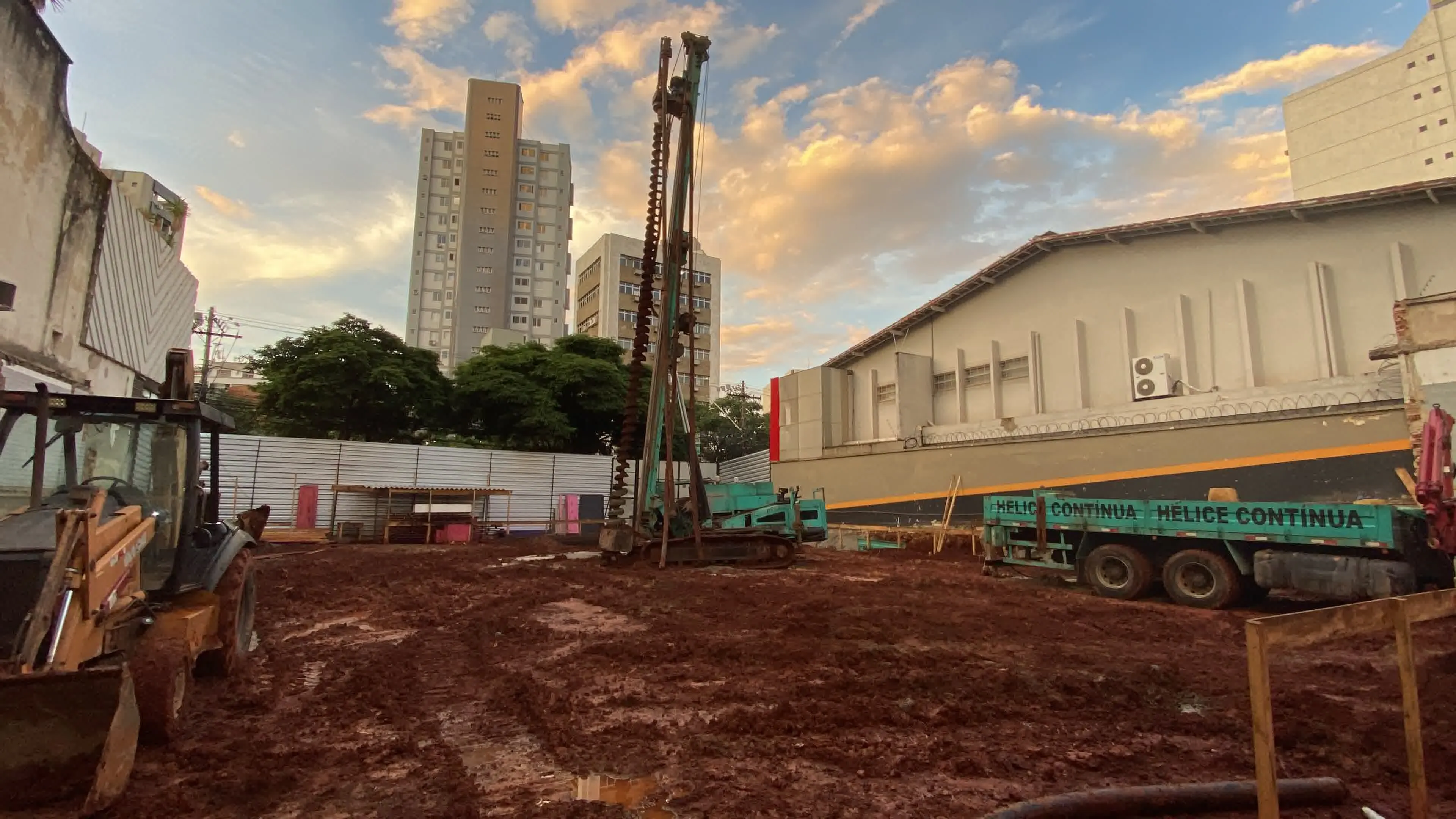 Fundação com hélice contínua em Minas Gerais