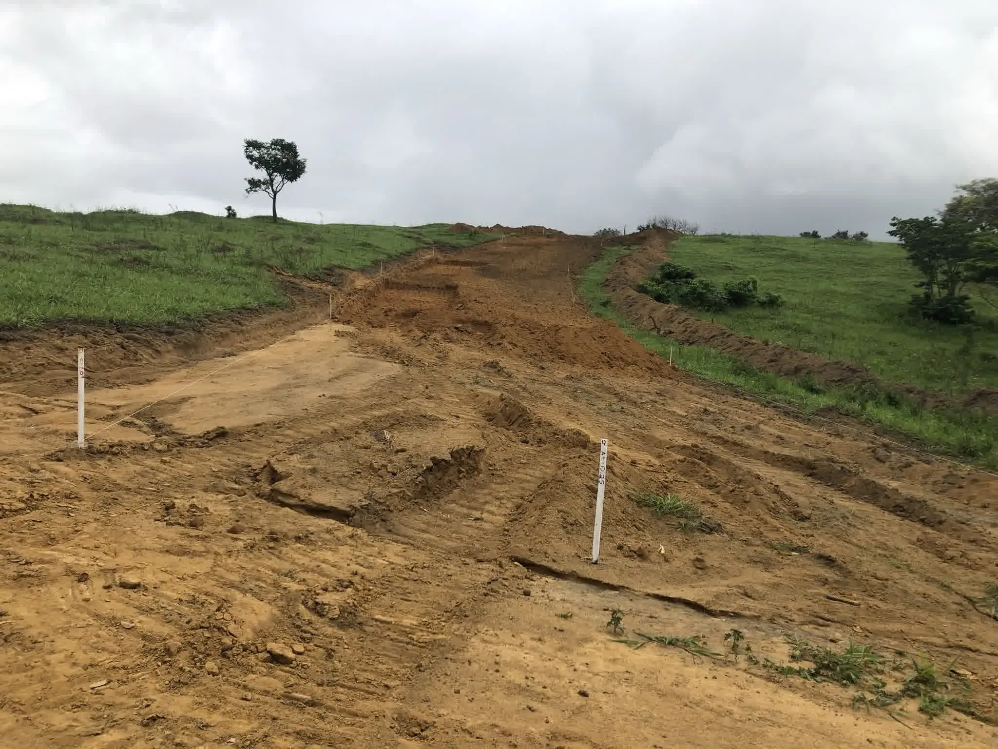 Terraplanagem para fundação
